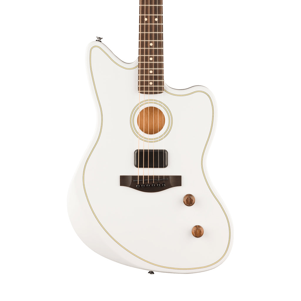 Fender Limited Edition Acoustasonic Standard Jazzmaster Acoustic-Electric Guitar - Arctic Gold