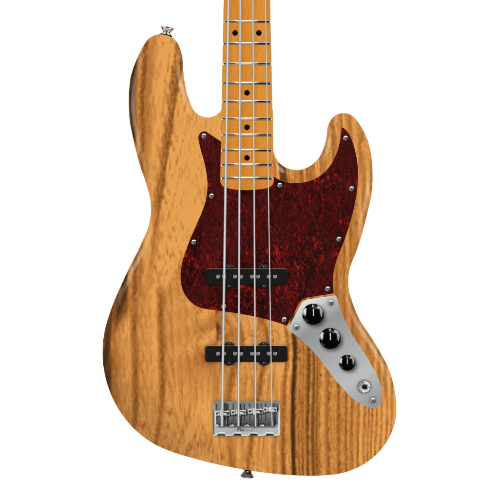 Fender American Professional Jazz Bass Guitar - Natural, Maple Fingerboard