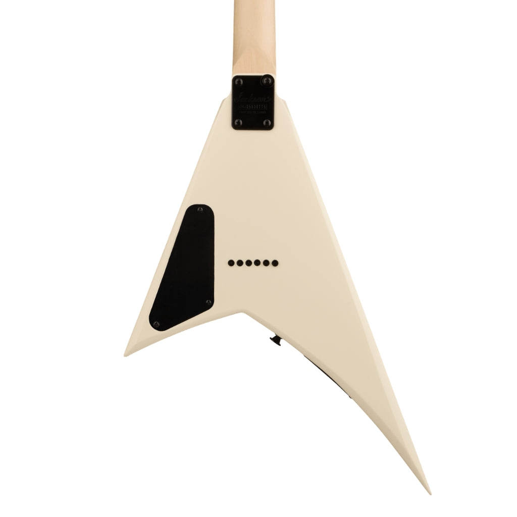 Jackson - RR Minion JS1XM Electric Guitar - Snow White with Black Pinstripes, Amaranth Fingerboard