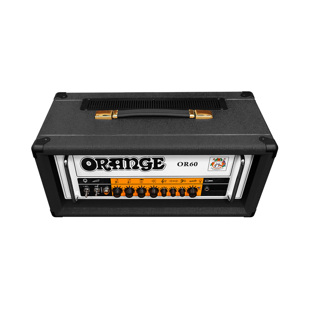 Orange OR60 60-Watt Single Channel Guitar Head Amplifier - Black