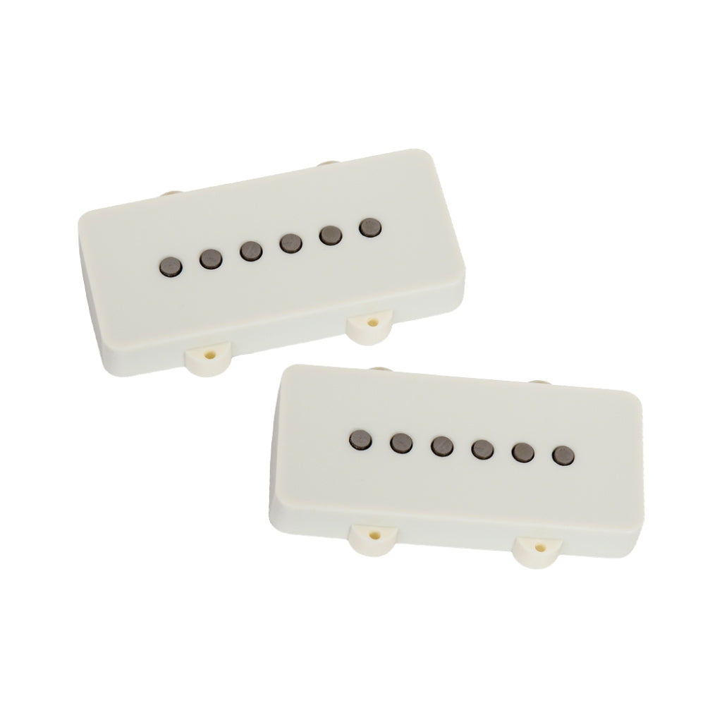 Seymour Duncan Jazzmaster Silencer Set - Vintage Parchment