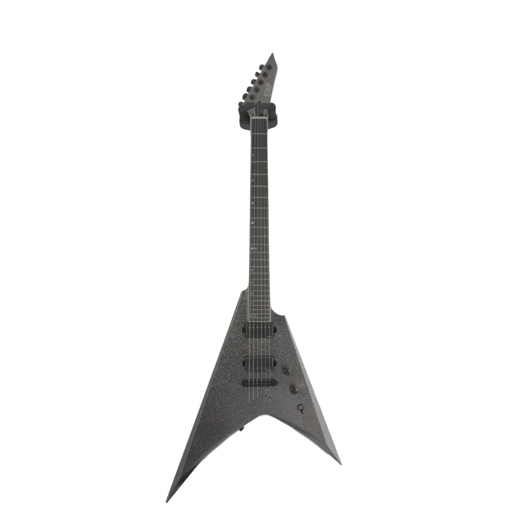 ESP USA V-II Neck-Thru w/EMG Pickups Electric Guitar - Black Sparkle