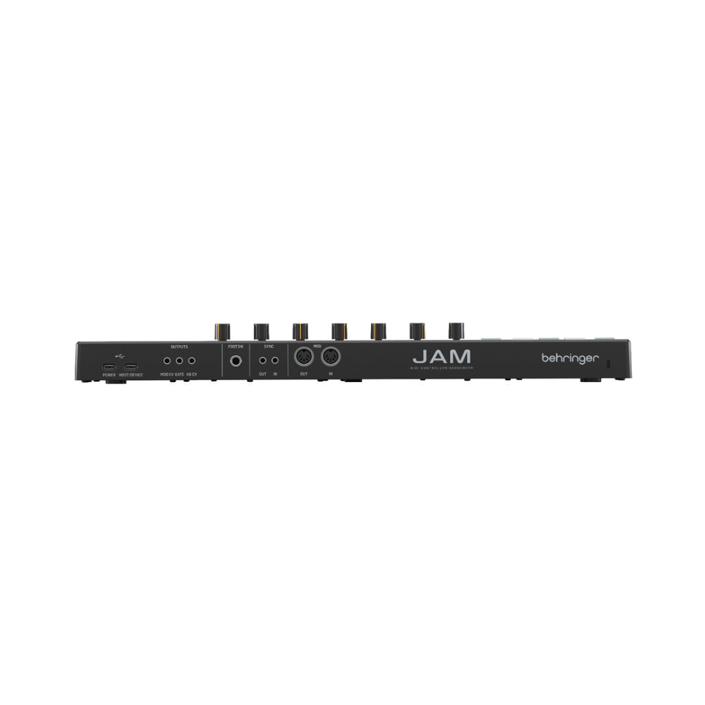 Behringer JAM 32-Key MIDI Controller back