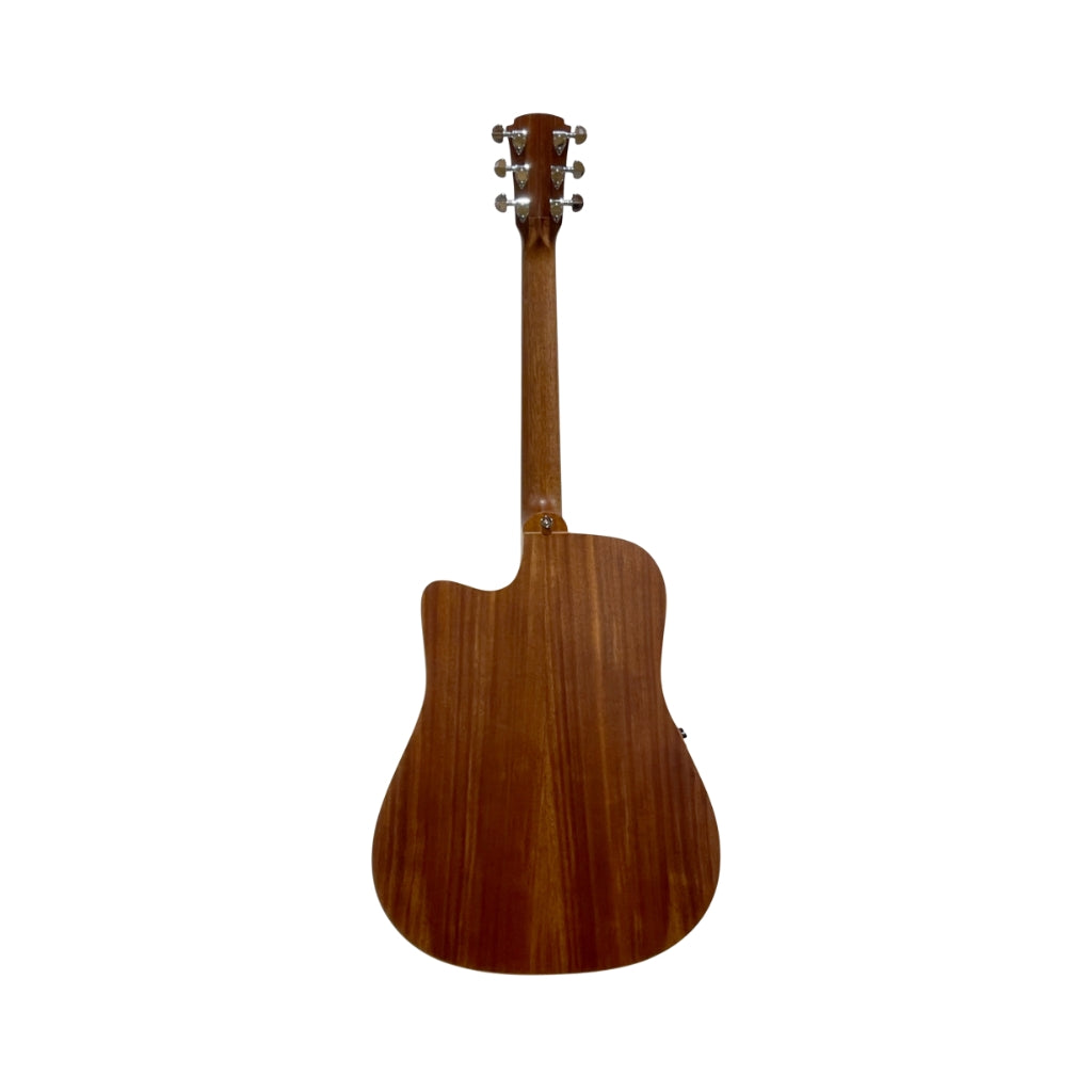 Cole Clark Studio Dreadnought Spruce Mahogany Top African Mahogany Back & Sides w/Cutaway Acoustic-Electric Guitar