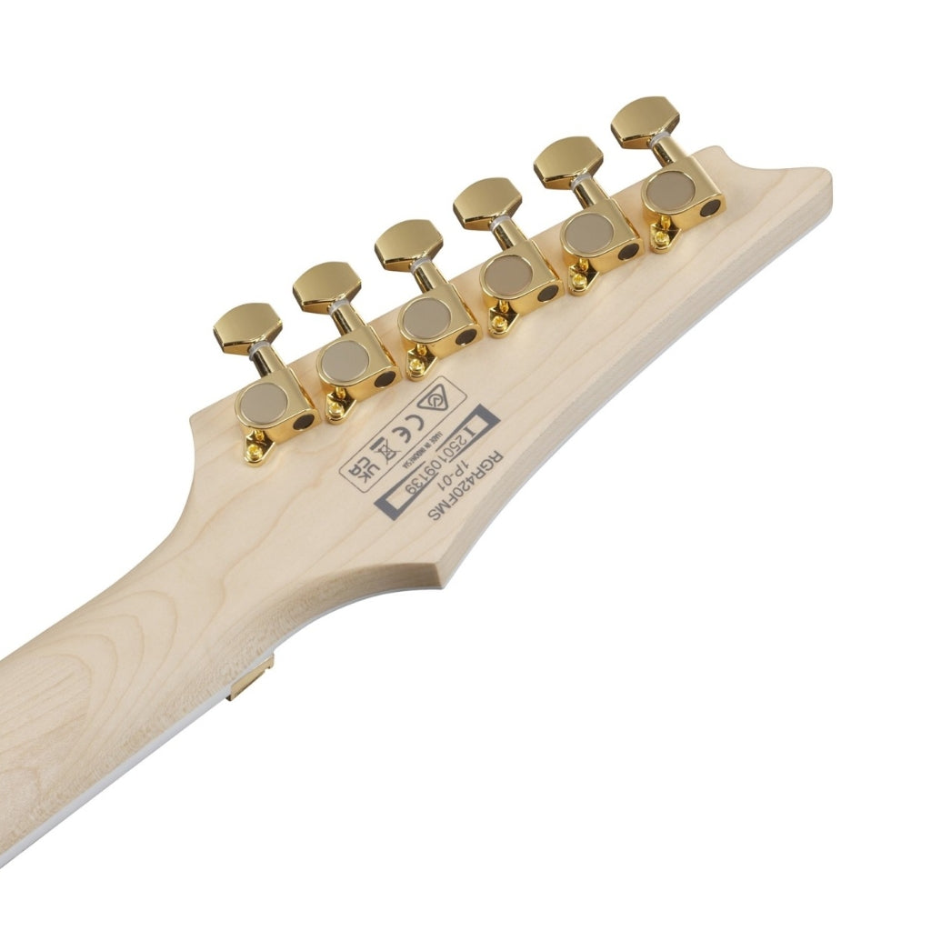 Ibanez - RG RGR420FMSP Electric Guitar - Transparent Gray Flat