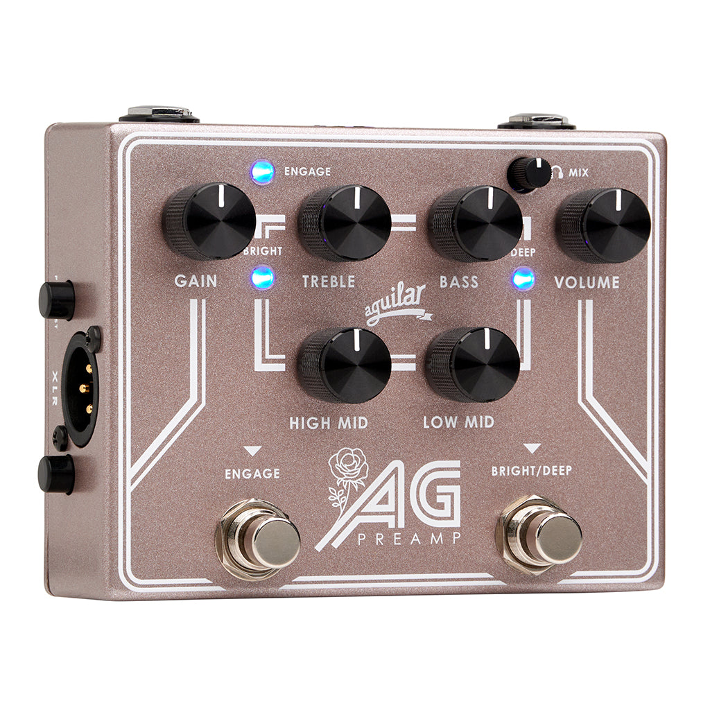 Aguilar AG Preamp DI Pedal - Breast Cancer Awareness
