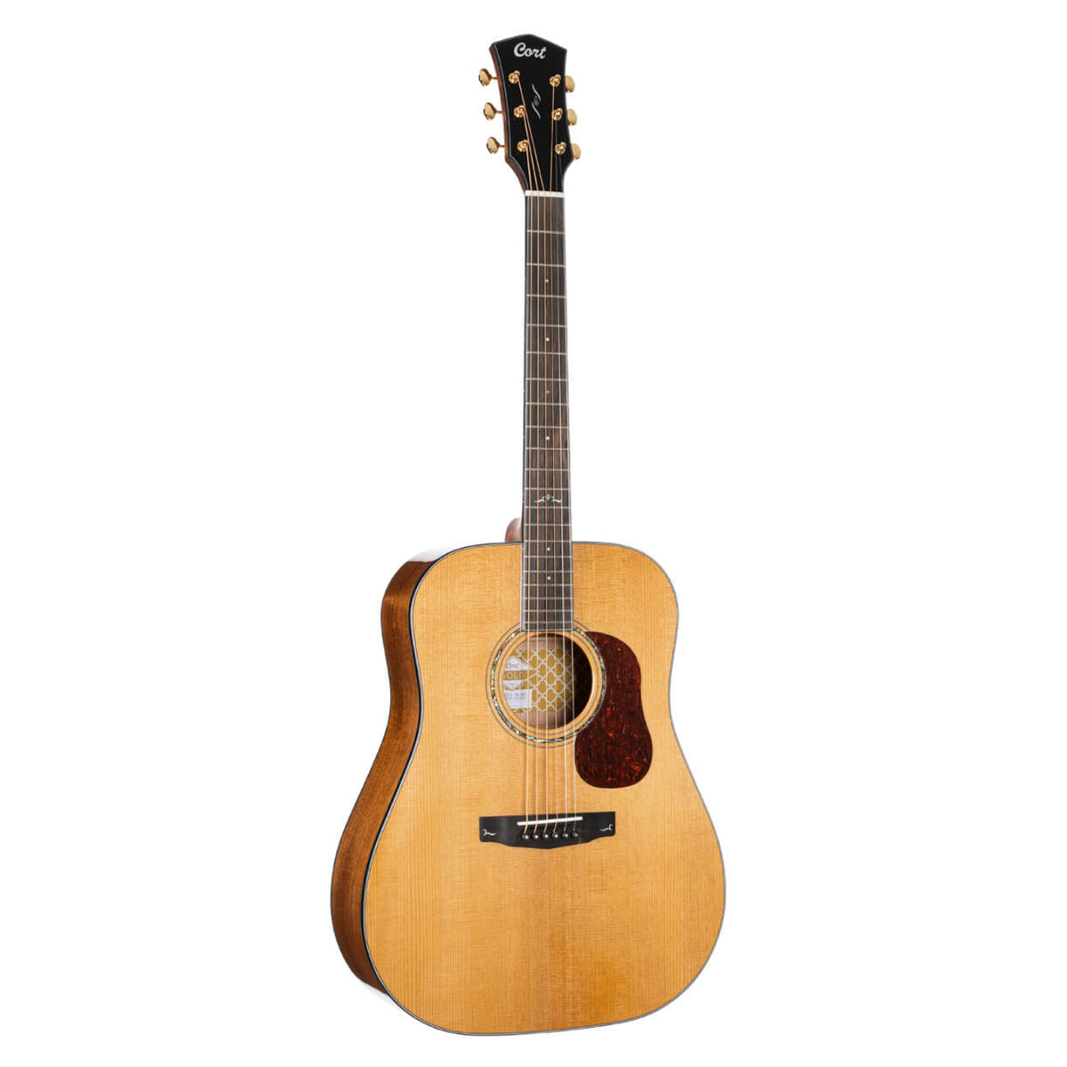 Cort - Gold D6 Dreadnought Acoustic Guitar - Natural Gloss