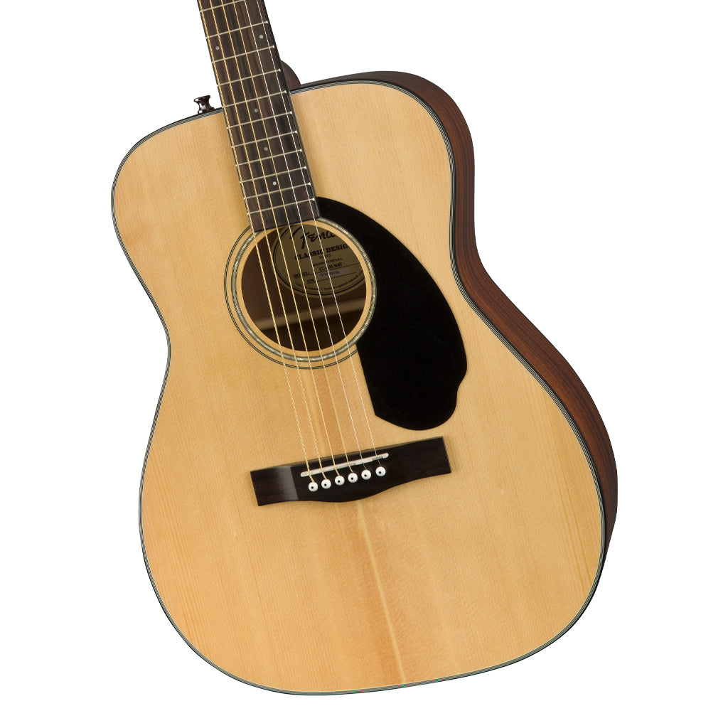 Fender CC-60S Concert Walnut Fingerboard Natural Acoustic Guitar
