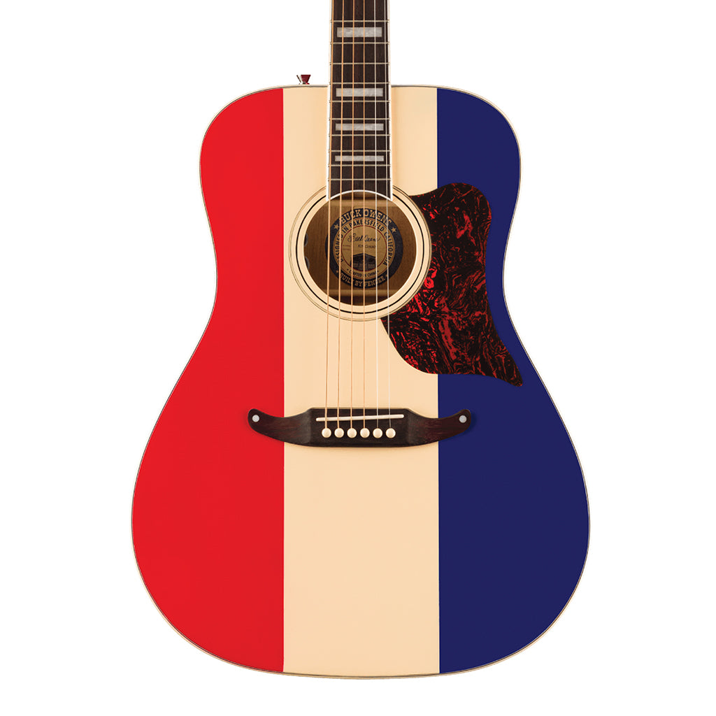Fender Buck Owens Kingman with Case - Red White and Blue