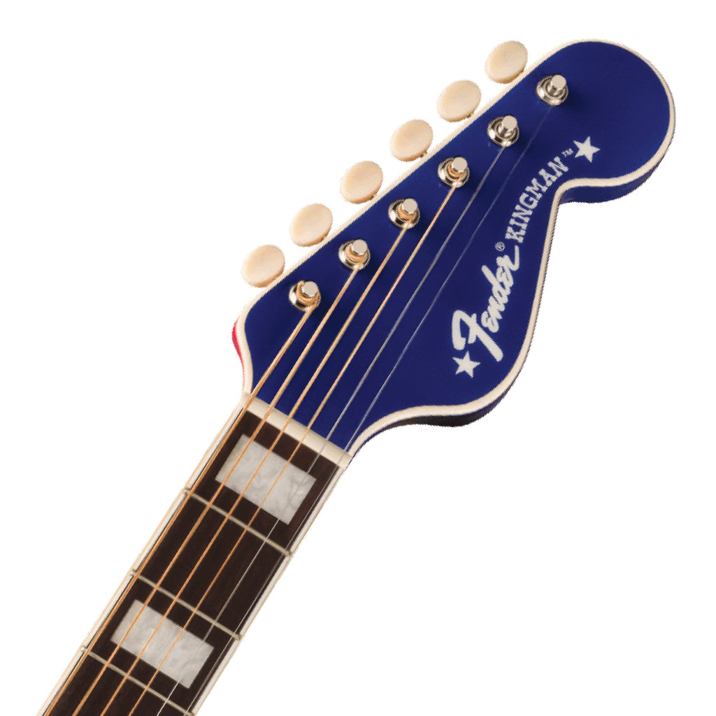 Fender Buck Owens Kingman with Case - Red White and Blue