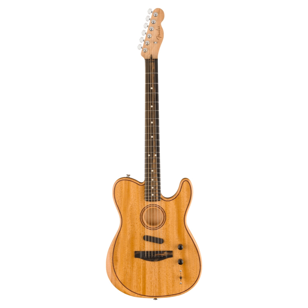 Fender American Acoustasonic Telecaster All Mahogany in Natural 