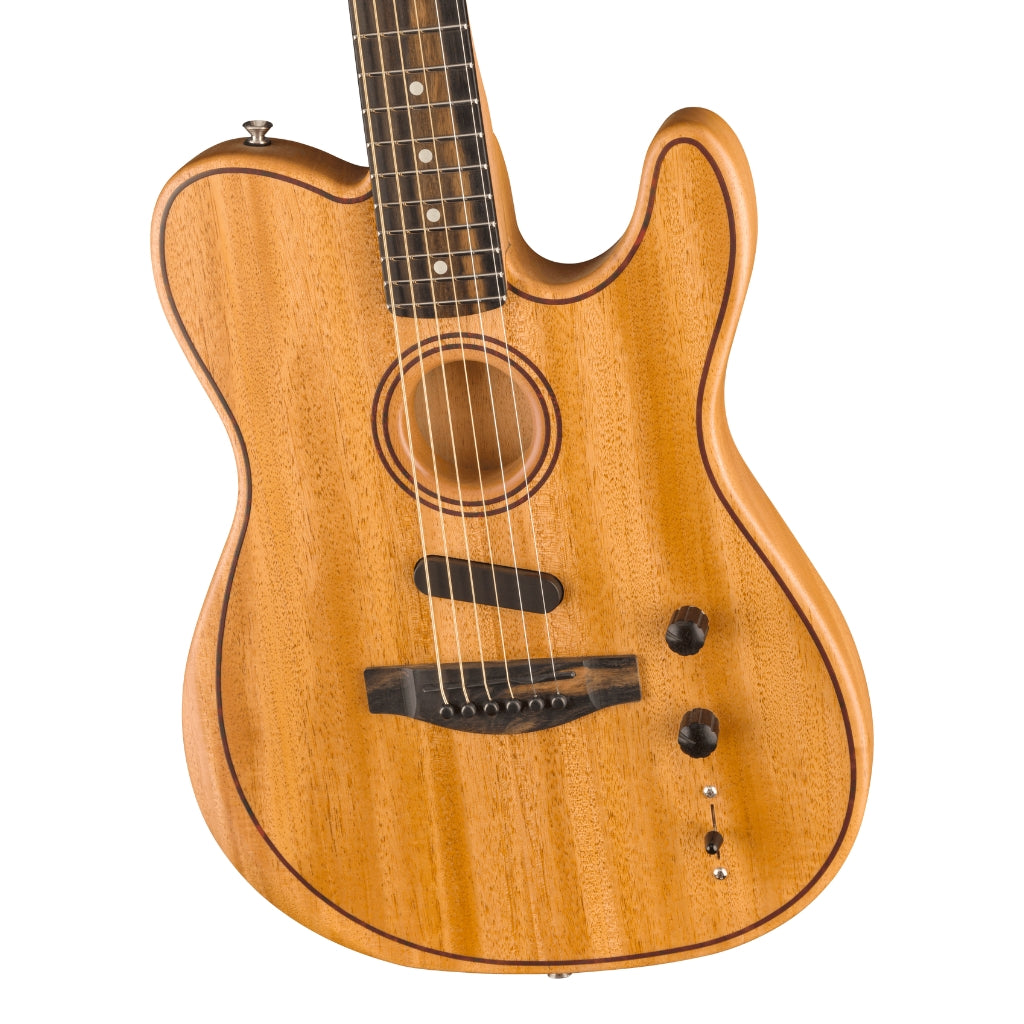 Fender - American Acoustasonic Telecaster - All Mahogany in Natural
