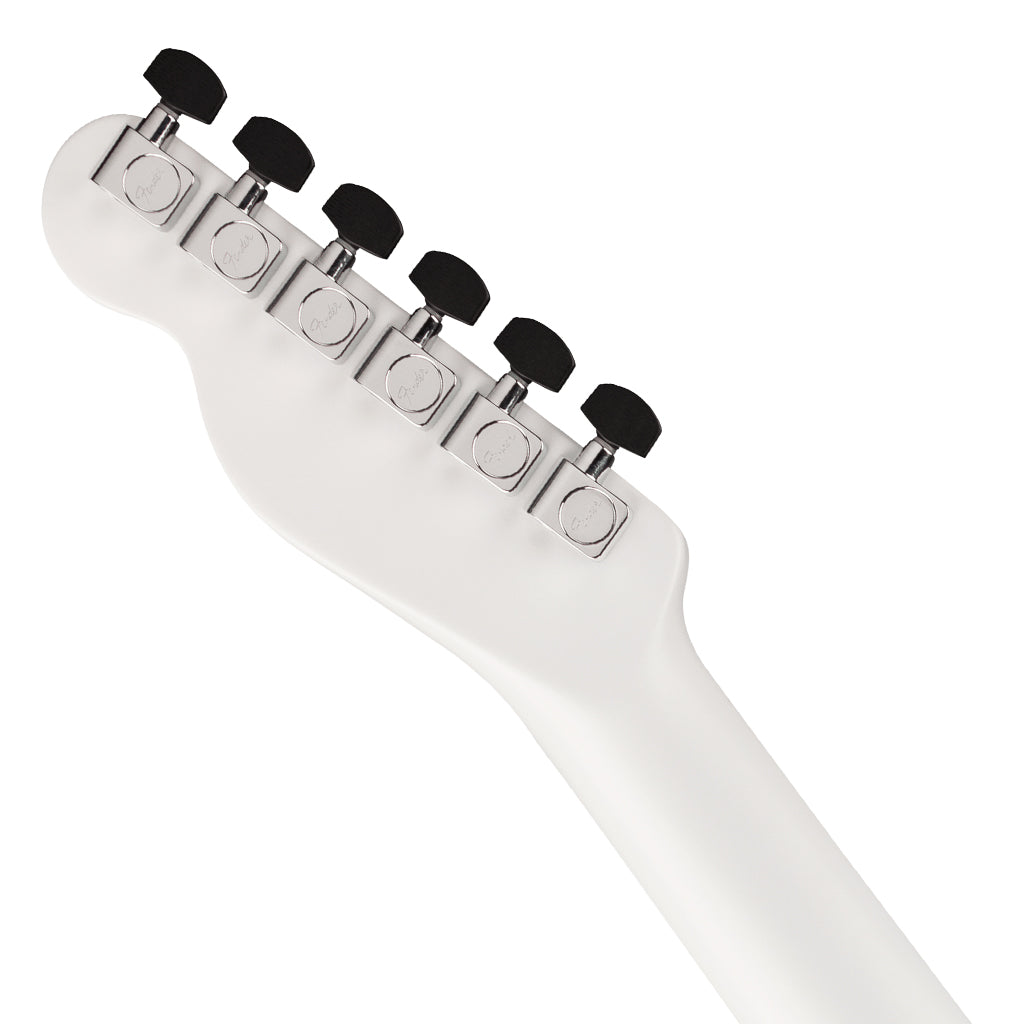 Fender Limited Edition Finneas American Acoustasonic Telecaster with Ebony Fingerboard Satin Arctic White