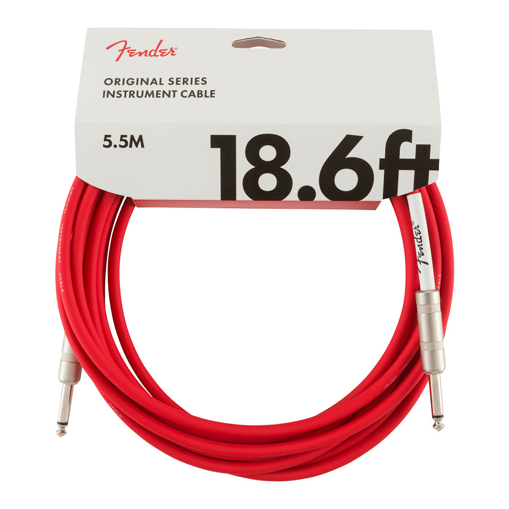 Fender Original Series Instrument Cable 18.6 Fiesta Red