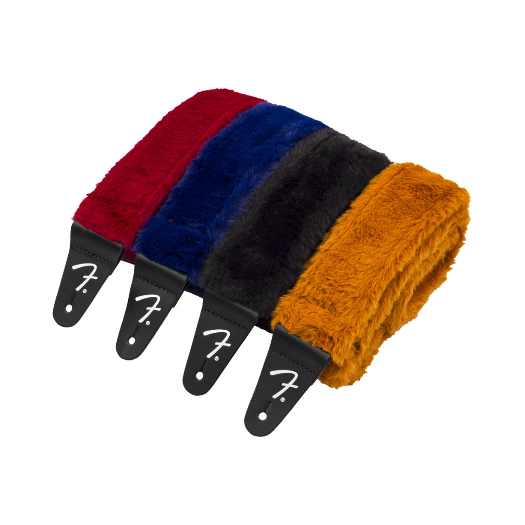 Fender - Poodle Plush Strap - Red