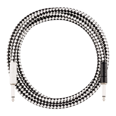Fender Pro 10 Instrument Cable Checkerboard