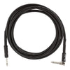 Fender Professional Series Instrument Cable Straight Angle 10' Black