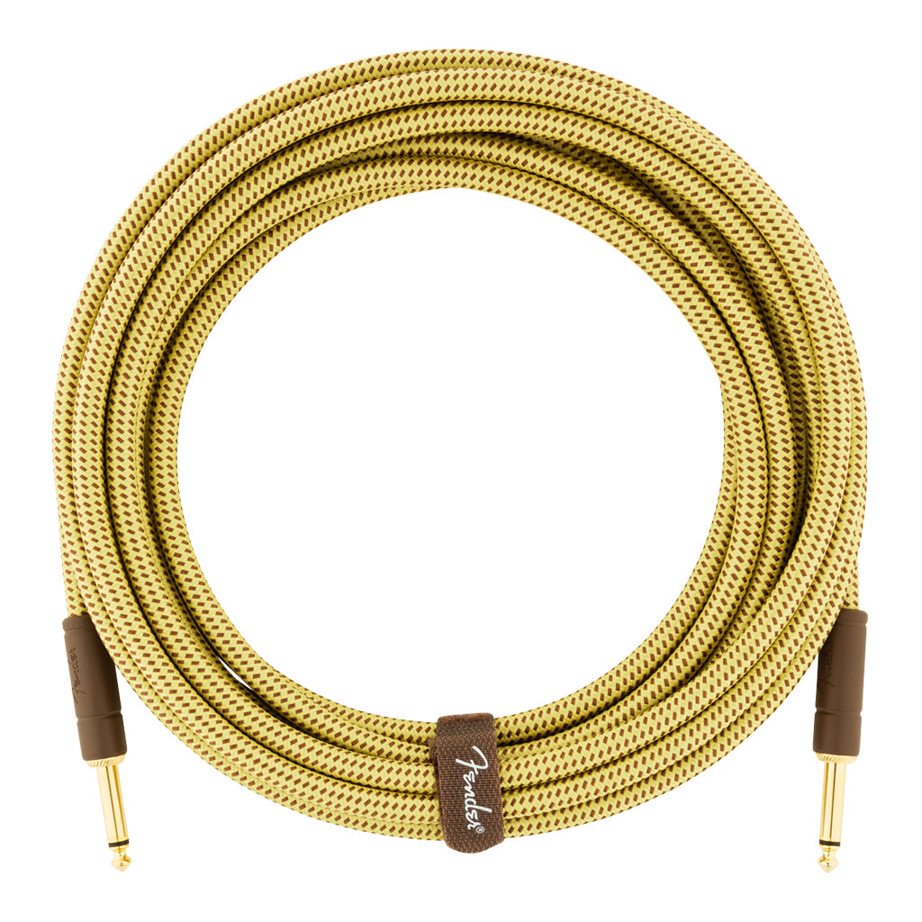 Fender Deluxe Series Instrument Cable Straight Straight 10 Tweed