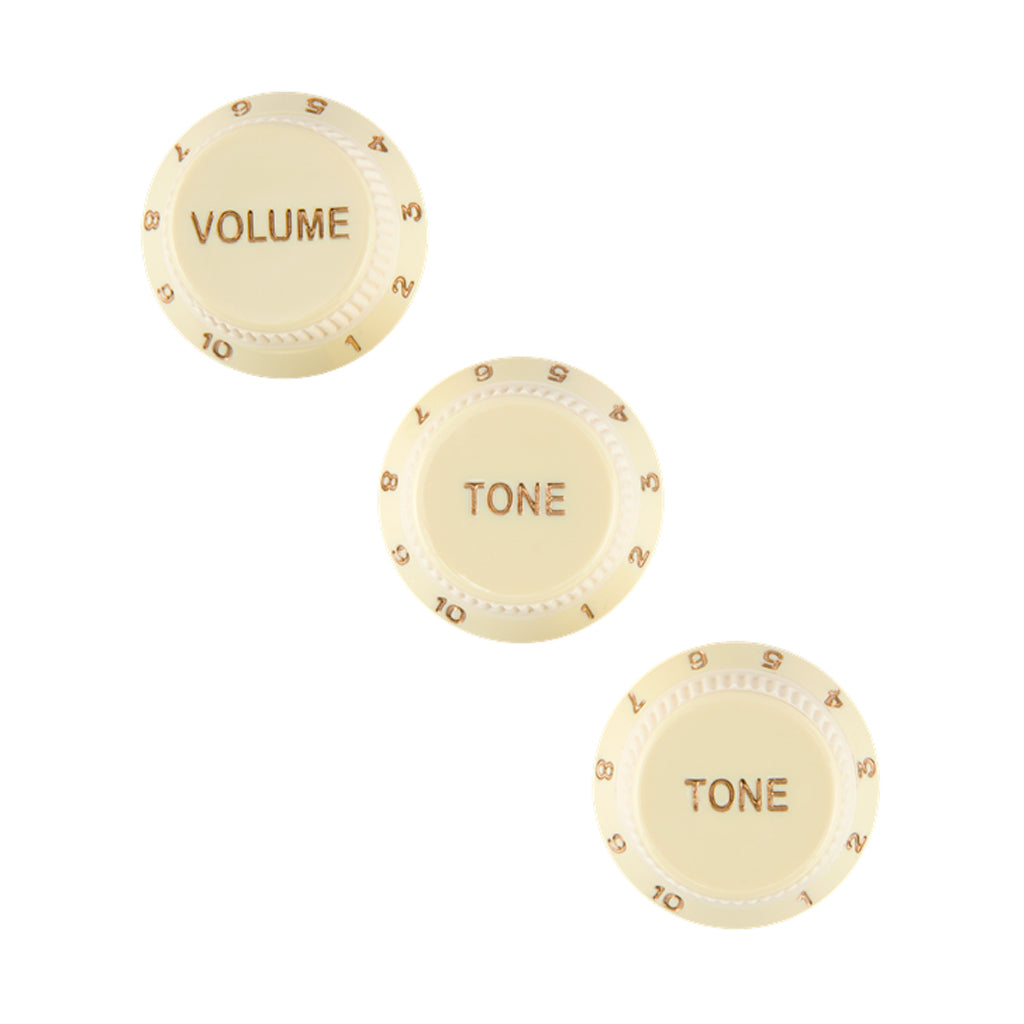 Fender - Stratocaster Soft Touch Knobs - Aged White