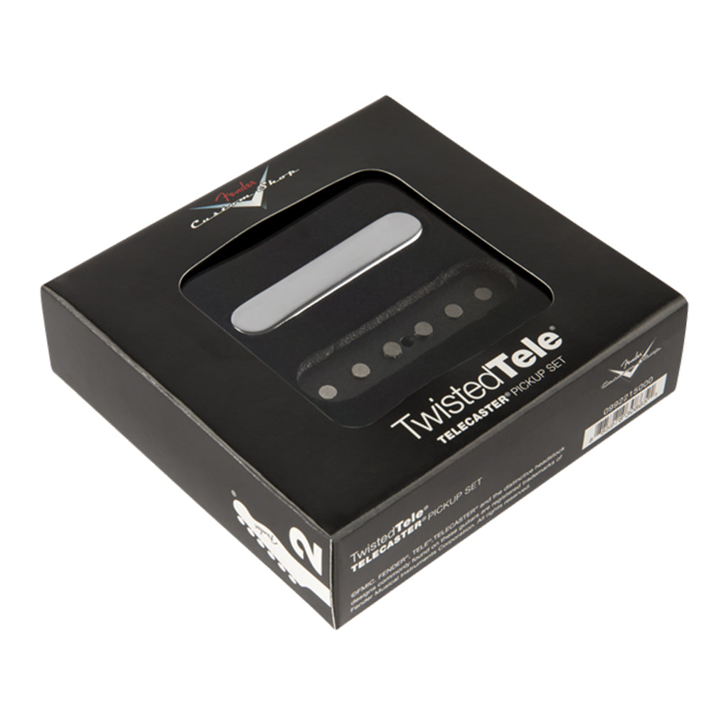 Fender Twisted Tele Pickups Black Chrome