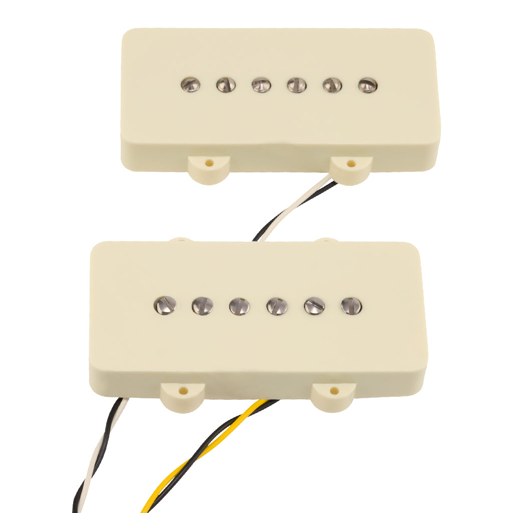 Fender Cunife Cobalt Chrome Jazzmaster Pickup Set