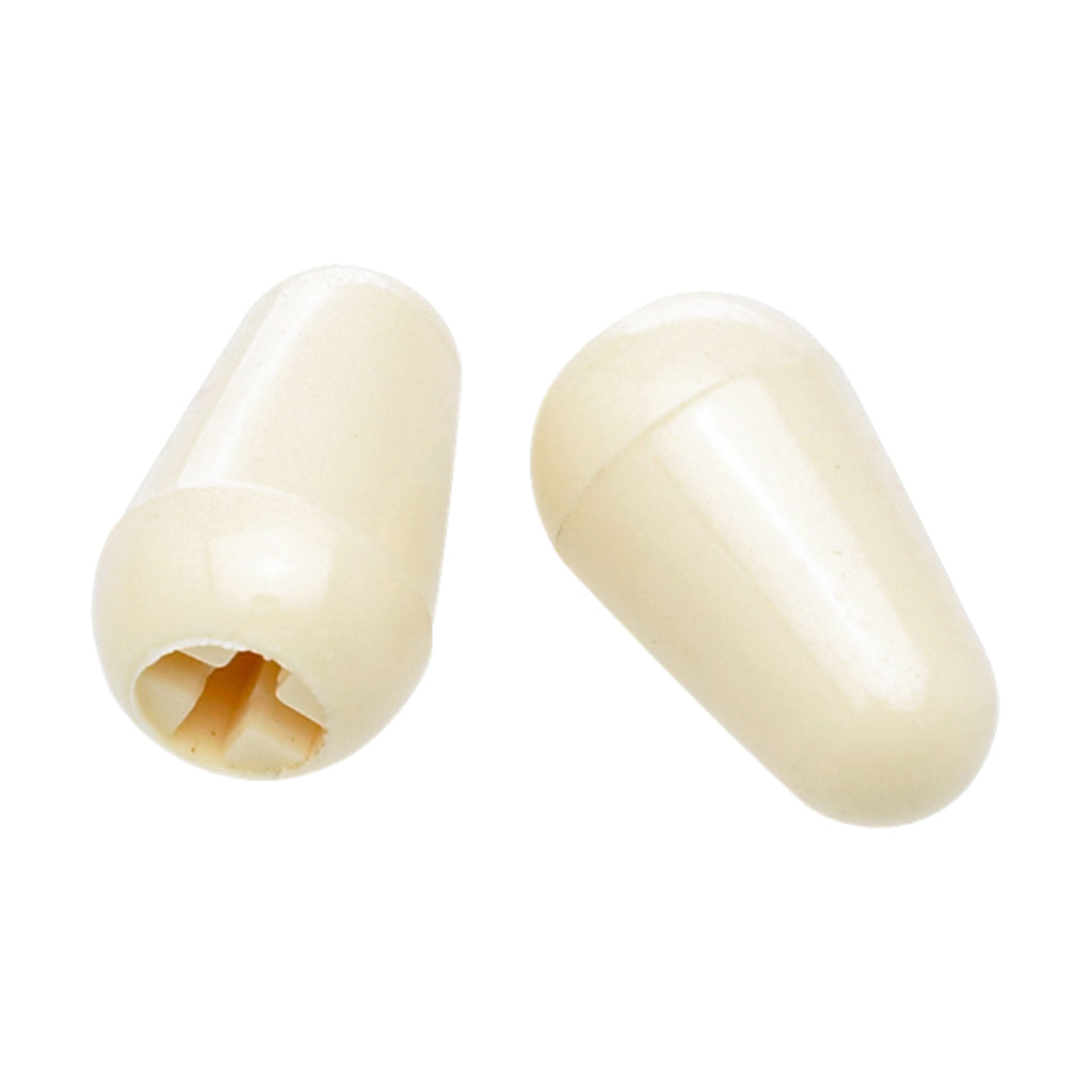 Fender 2 Stratocaster Switch Tips in Aged White