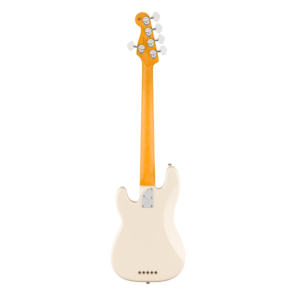Fender American Professional Precision Bass V Guitar - Olympic White, Rosewood Fingerboard