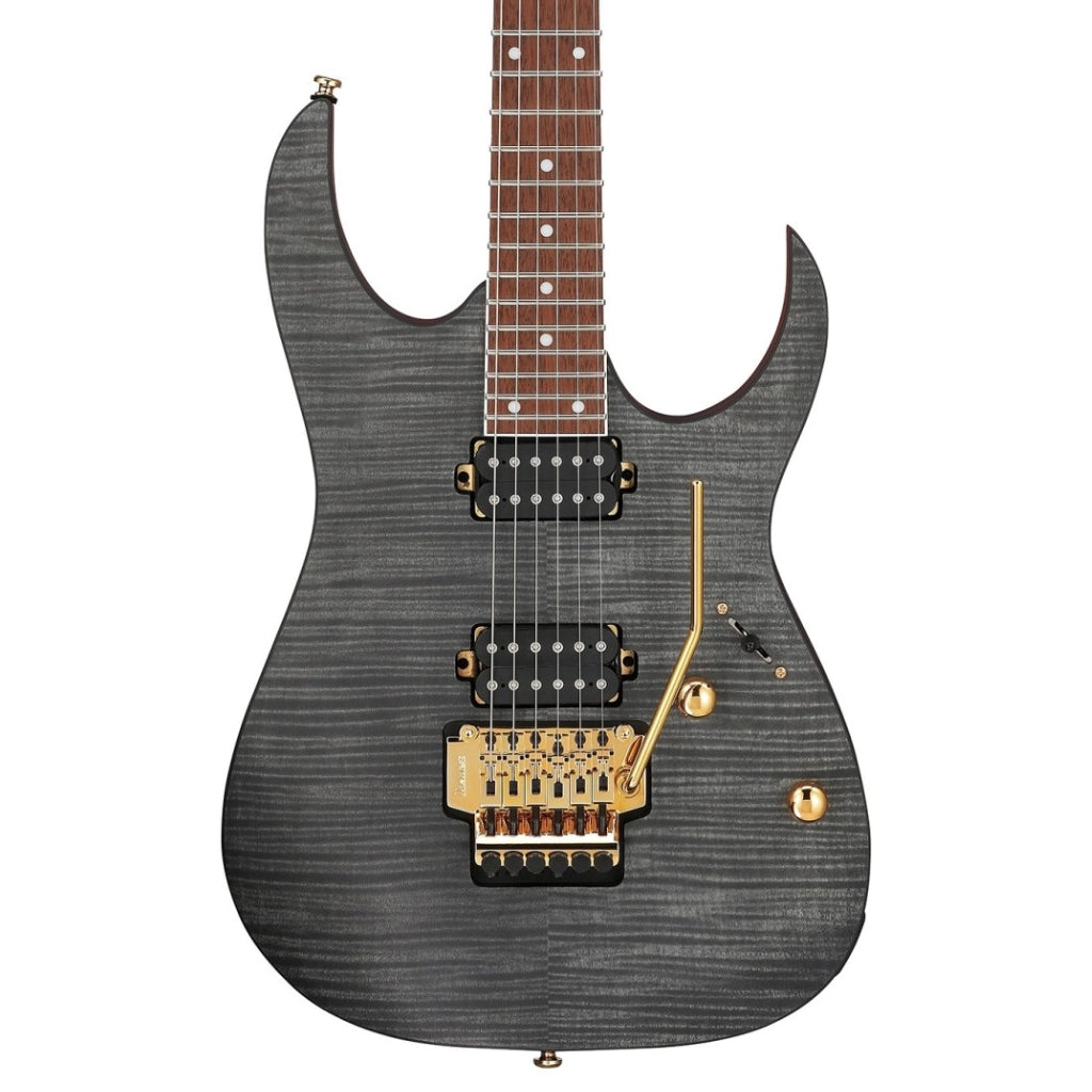 Ibanez - RG RGR420FMSP Electric Guitar - Transparent Gray Flat