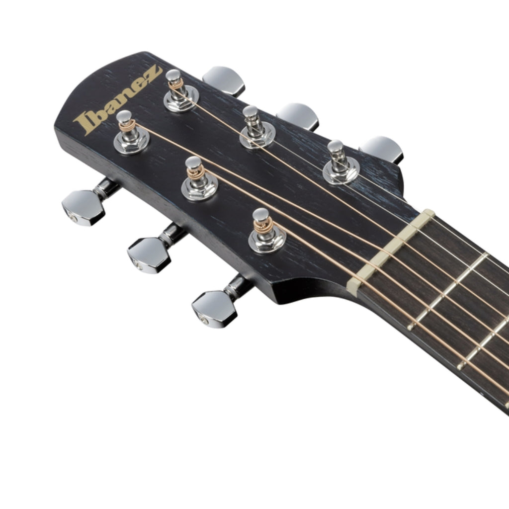 Ibanez - EWP16EWB Open Pore Mini Acoustic-Electric Guitar - Galaxy Aqua
