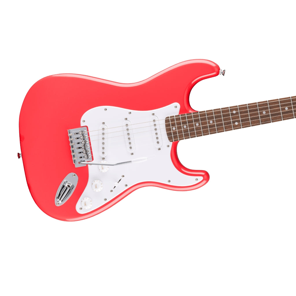 Squier - Limited Edition Squier Sonic Stratocaster - Fiesta Red, Laurel Fingerboard