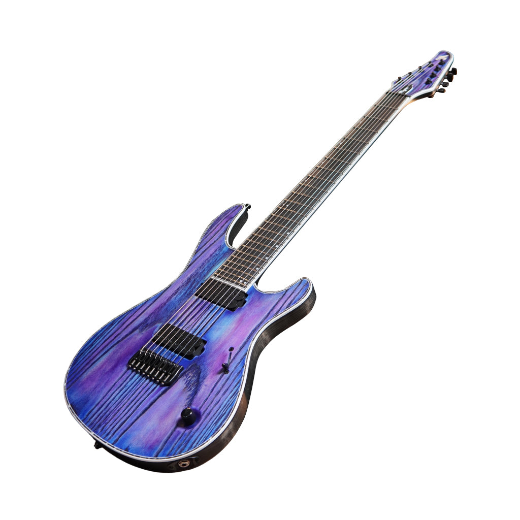 Mayones Regius Gothic 8 Electric Guitar - Custom Blue Violet