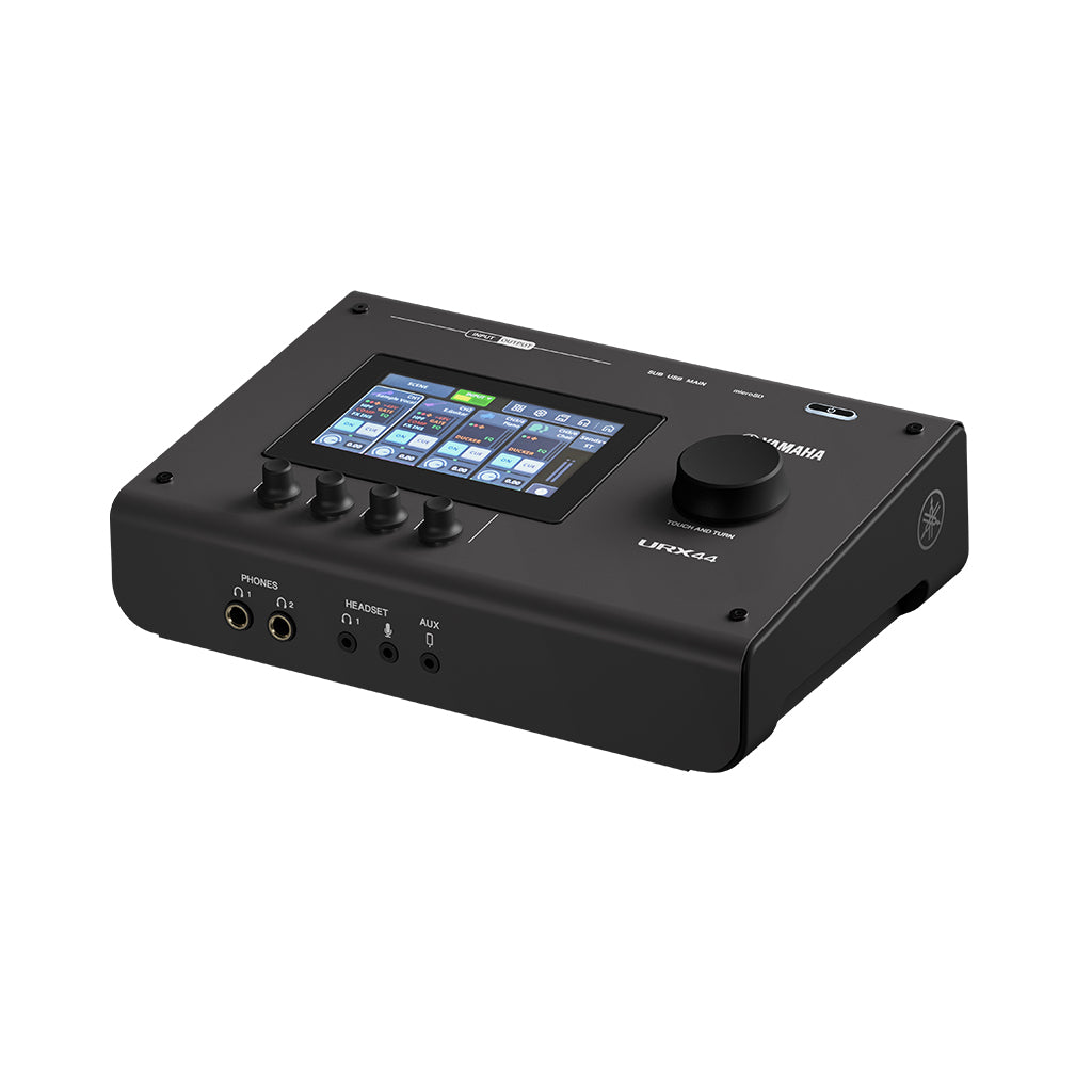 Yamaha URX44 Compact Audio Interface 6-In/4-Out - Black