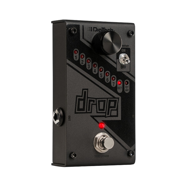 Digitech Drop Polyphonic Drop Tune Guitar Pedal - Black - Sky Music