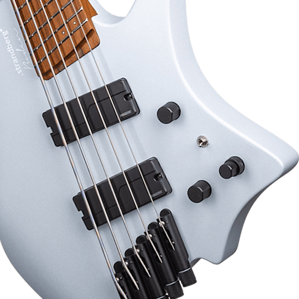 Strandberg Boden Bass Standard 5 String Bass Guitar - Blue Aura Metallic Satin
