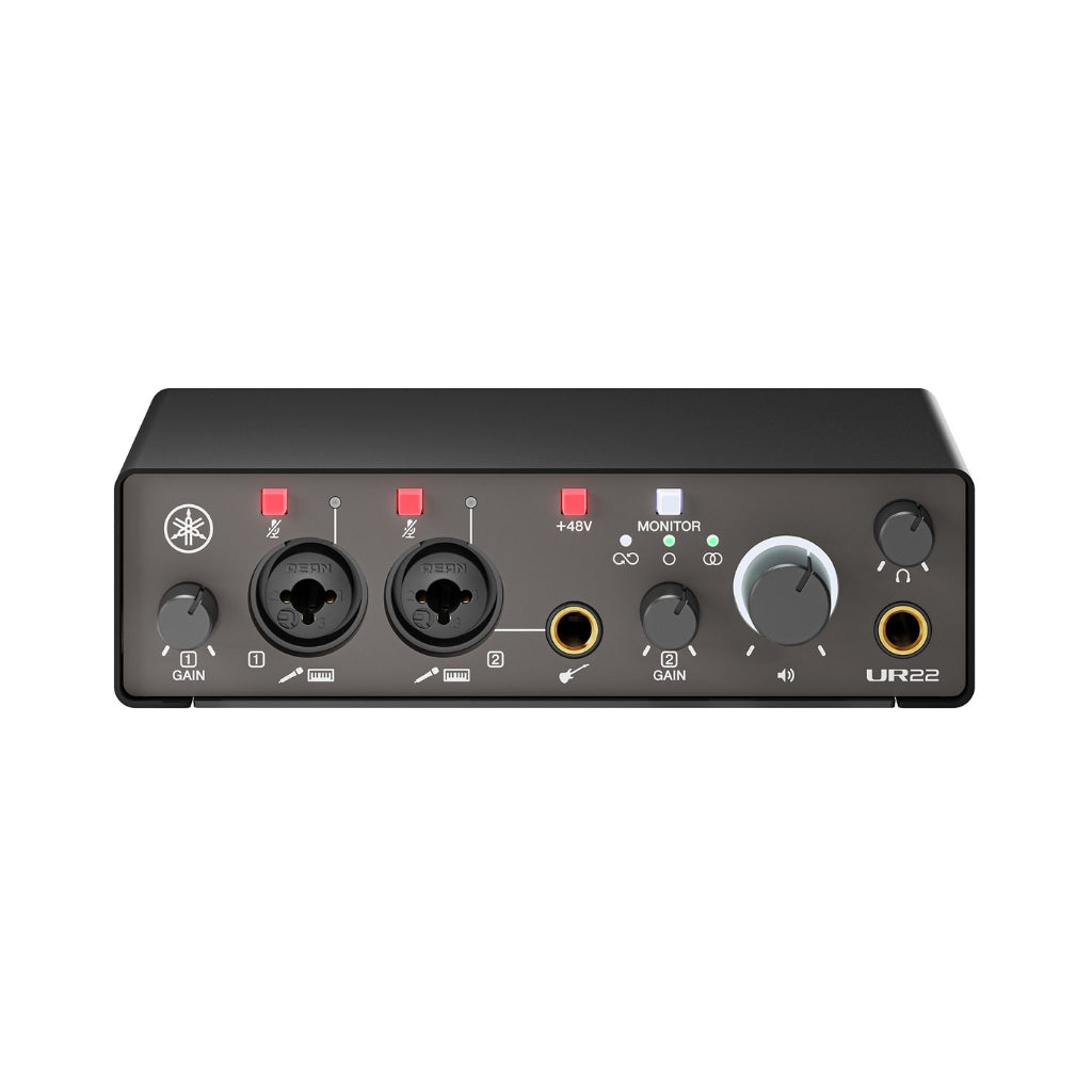 Yamaha - UR22-MK3 USB-C Audio Interface with Software Suite - Black