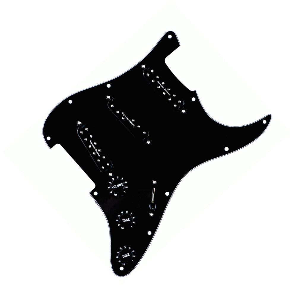 Seymour Duncan Everything Axe Pickguard Assembly JB Jr. Pickups - Black