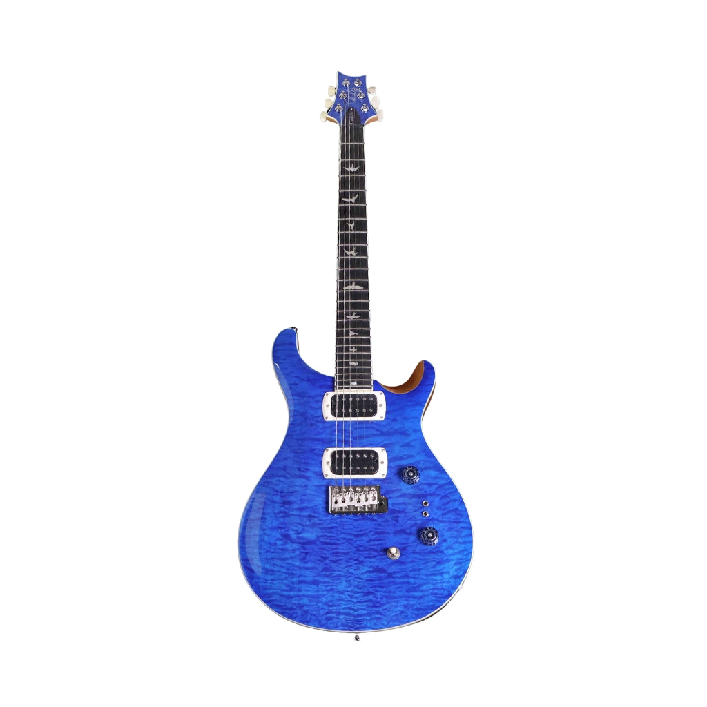 PRS SE Custom 24-08 Quilt Top Electric Guitar - Faded Blue