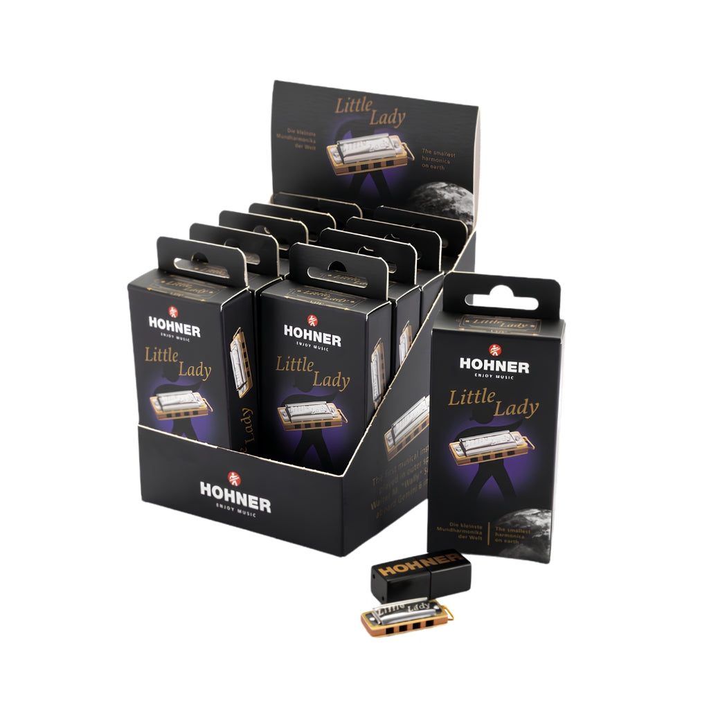 Hohner Little Lady In Display Harmonicas - 10pcs in a Box