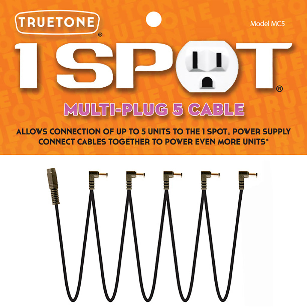 1 Spot MC5 Multi Plug 5 Cable