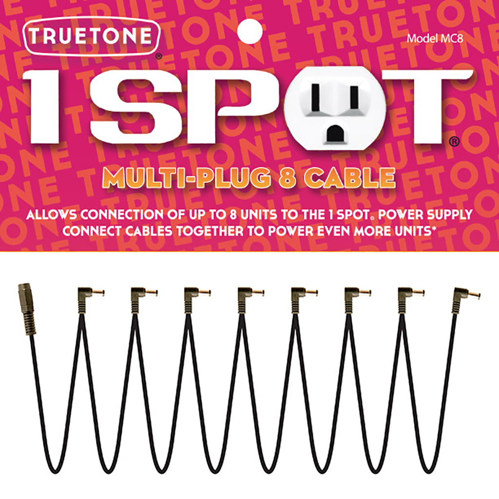 1 Spot MC8 Multi Plug 8 Cable