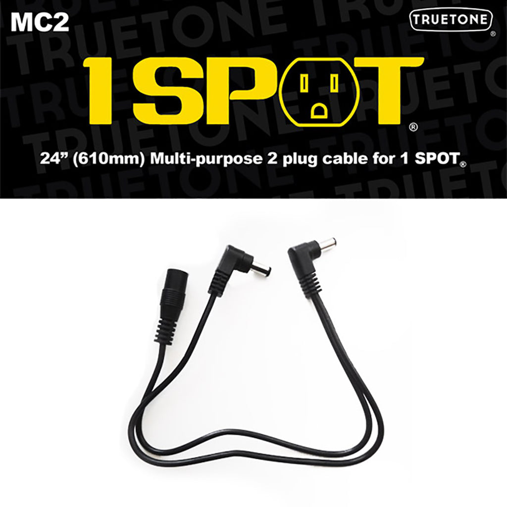 1 Spot MC2 Female to Male 12" Extension Y Cable