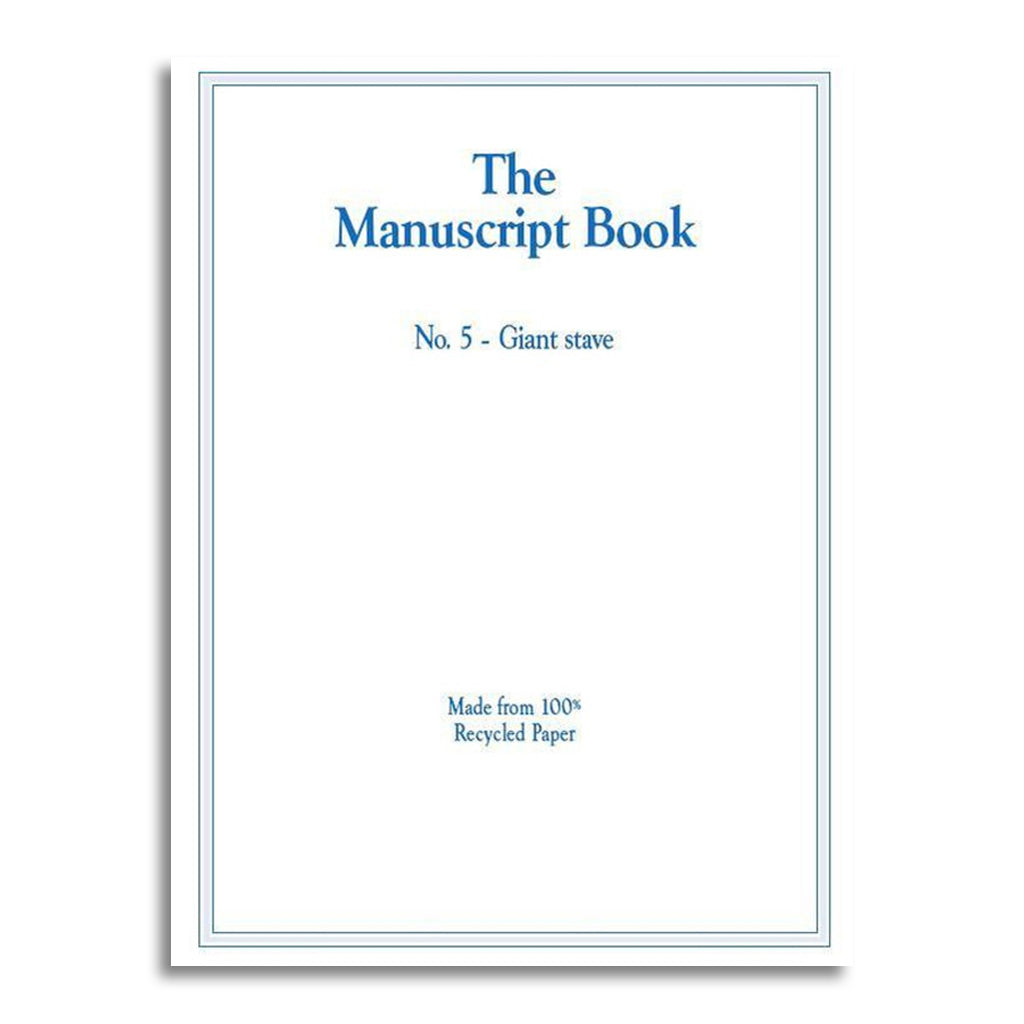 Manuscript Book 5 10 Stave Giant Recycled