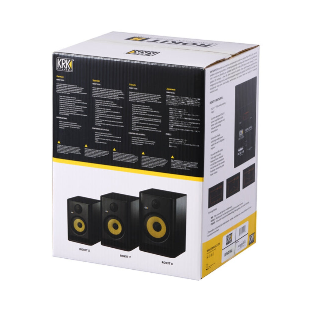 KRK - ROKIT RP5G5 5" Studio Monitors w/ Three Voicing Modes - Pair