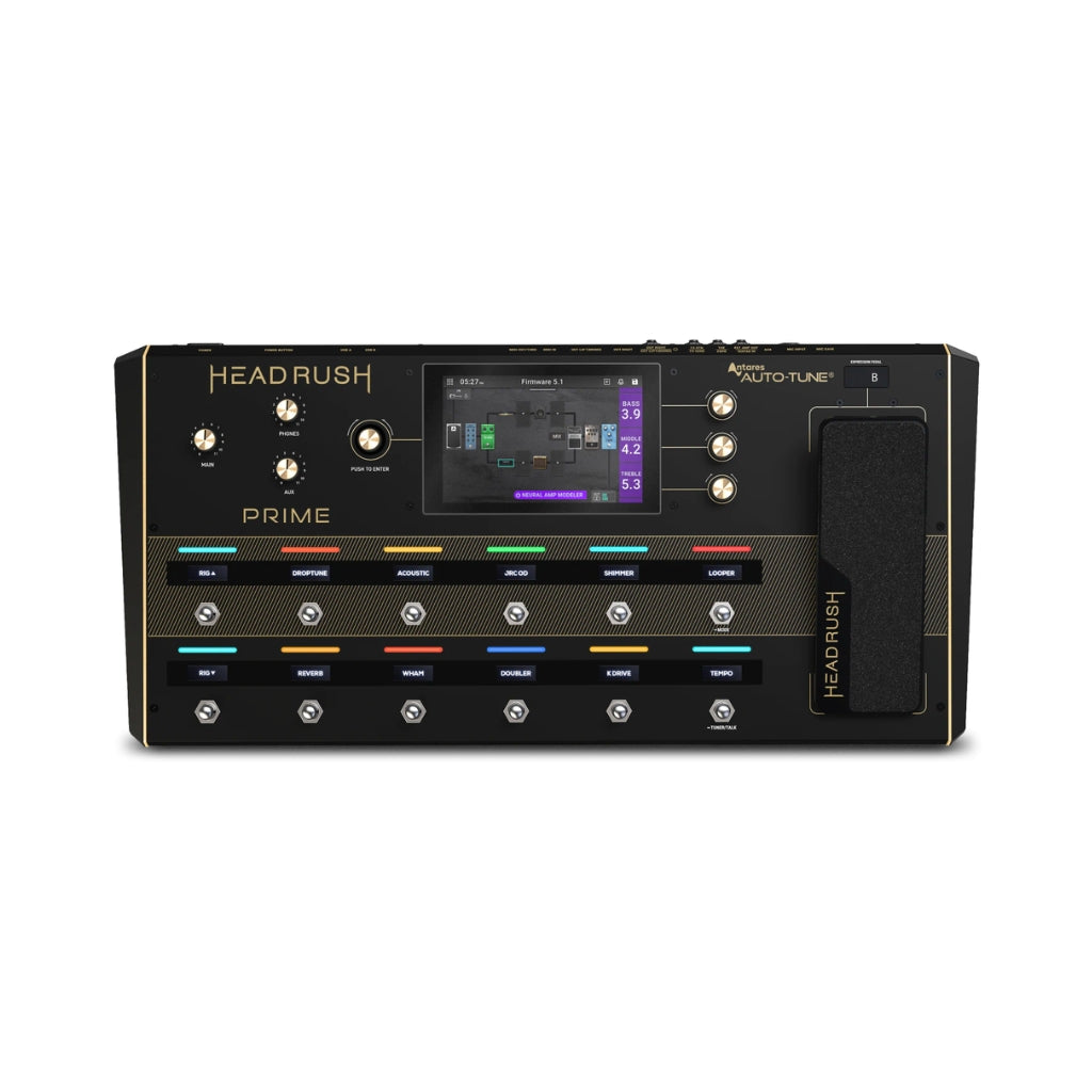 Headrush - Prime Guitar Multi-effects/Amp Modeler/Vocal Processor Unit