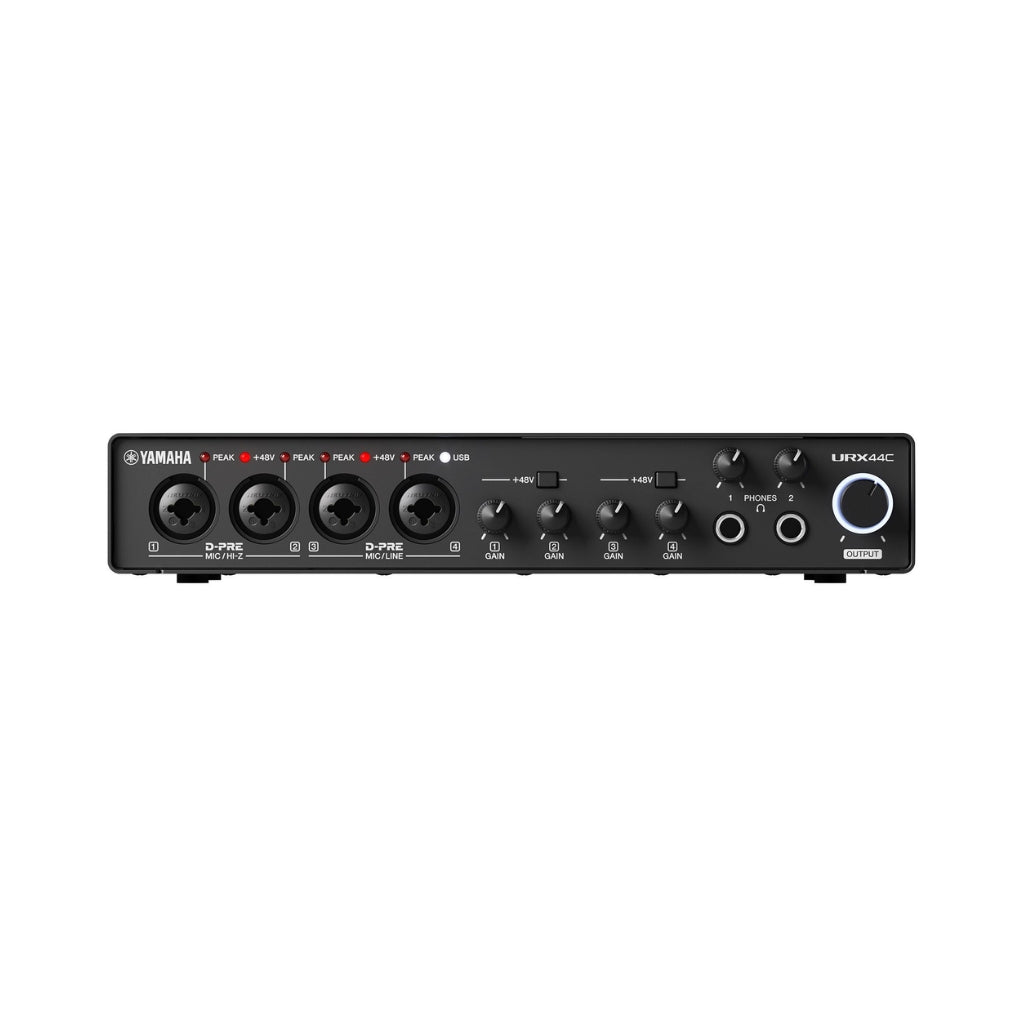Yamaha - URX44C - USB-C Audio Interface with Software Suite