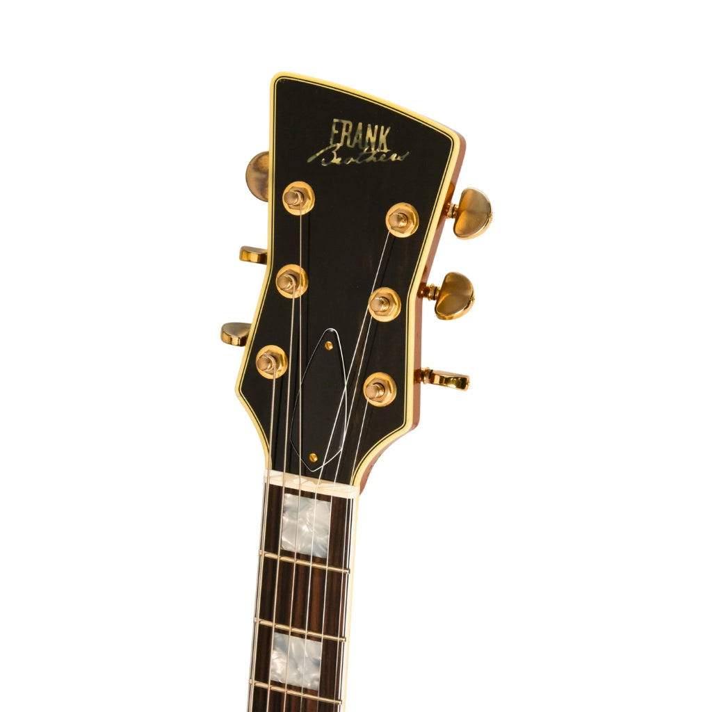 Frank Brothers - Custom Arcade One Electric Guitar - Piano Black, Heavy Aged