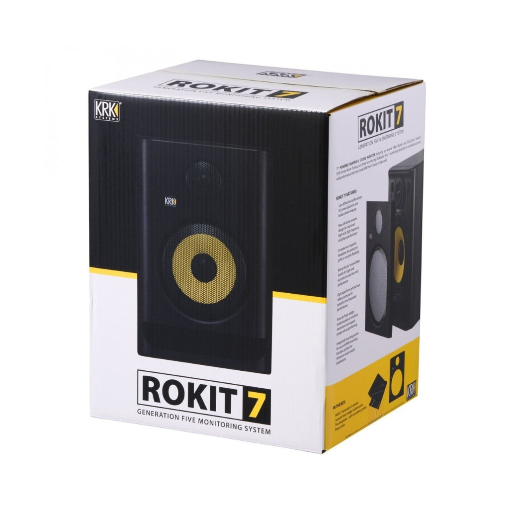 KRK ROKIT RP7G5 7" Studio Monitors w/ Three Voicing Modes - Pair