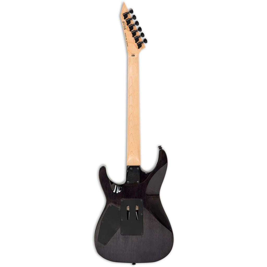 ESP LTD MH-230 QM FR Electric Guitar - Quilted Maple See Through Black Sunburst w/ Floyd Rose - LMH-230QMBLKSB