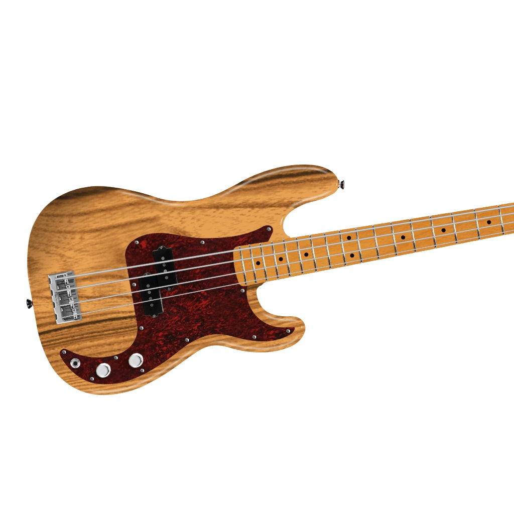 Fender American Professional Precision Bass Guitar - Natural, Maple Fingerboard