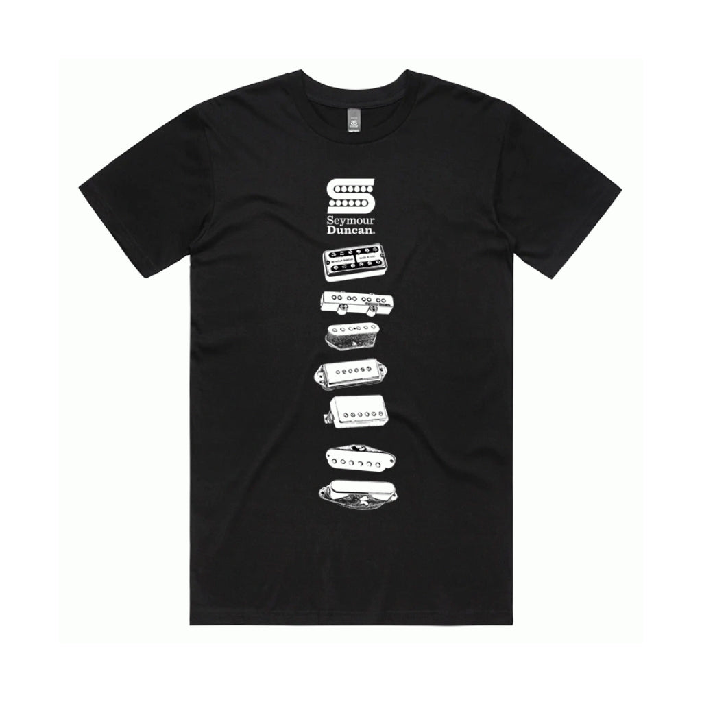 Seymour Duncan - Stacked Pickups T Shirt - Large